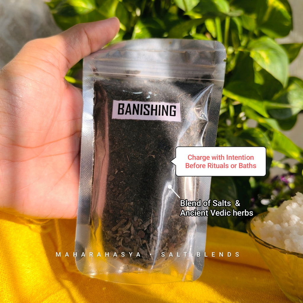 Banishing Ritual Salt – Negativity Removal & Energy Reset
