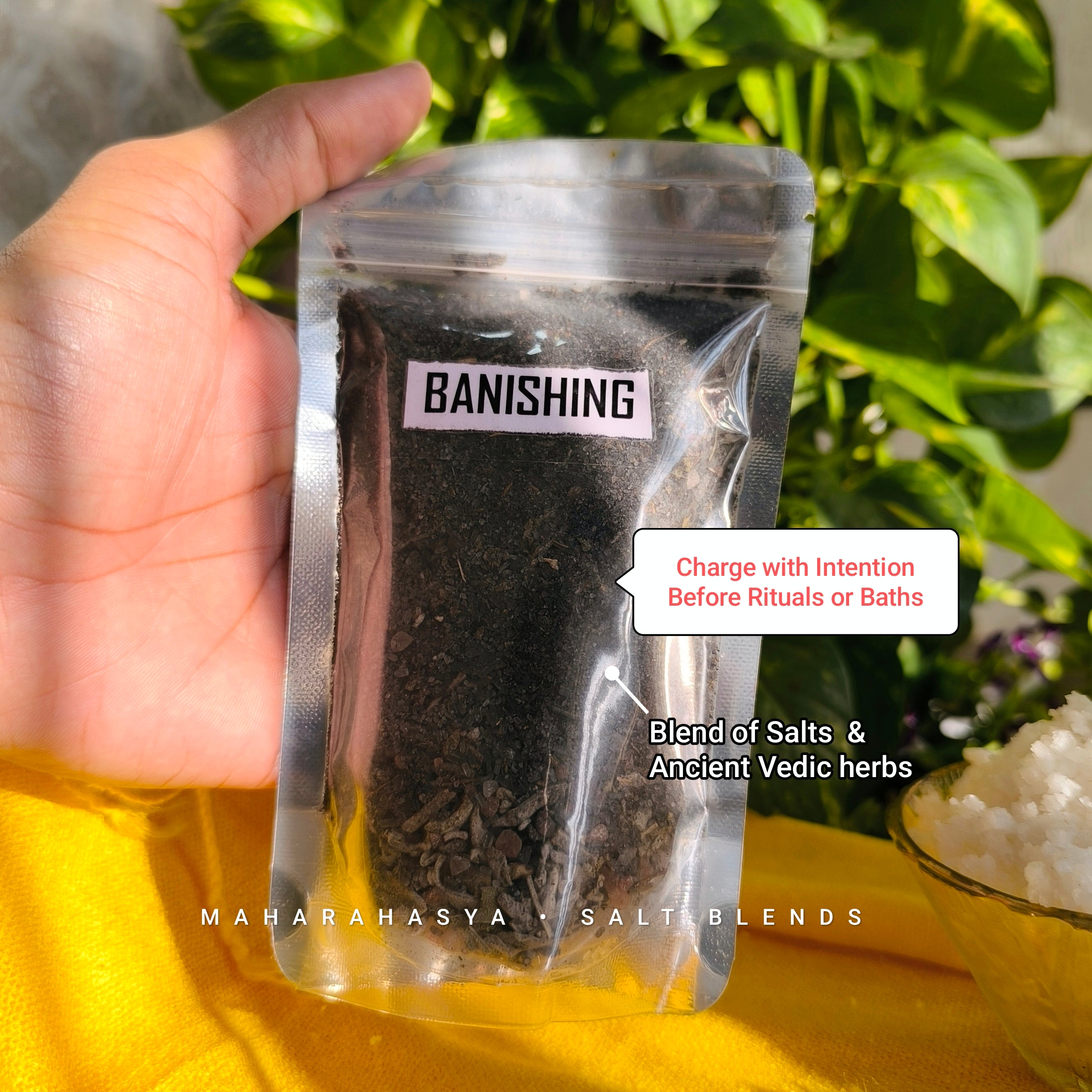 Banishing Ritual Salt – Negativity Removal & Energy Reset