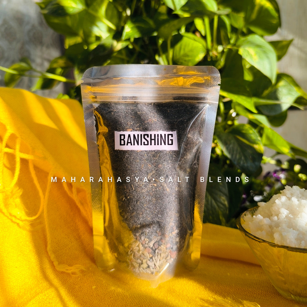 Banishing Ritual Salt – Negativity Removal & Energy Reset