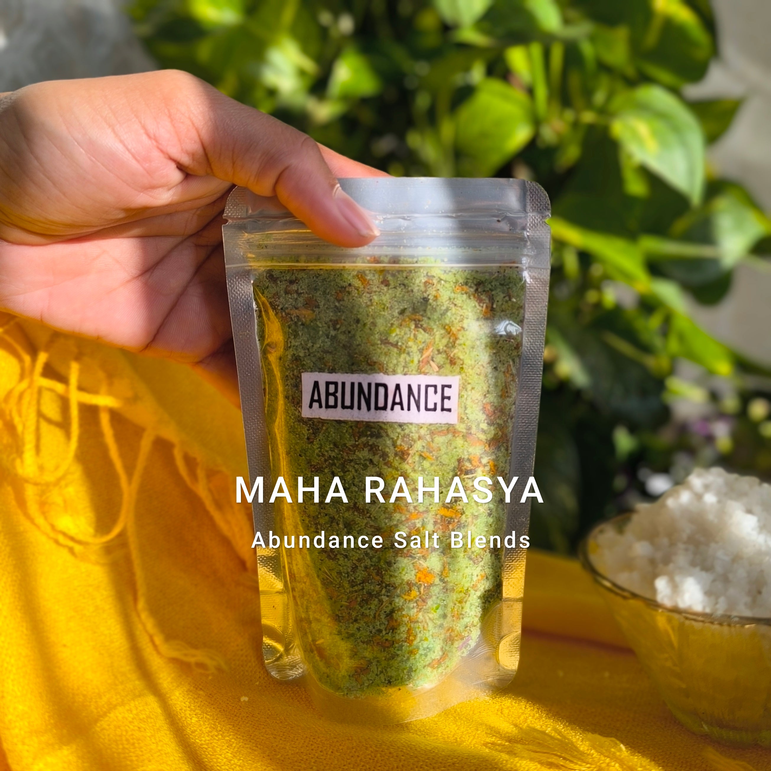 Abundance Ritual Salt – Prosperity & Manifestation Energy