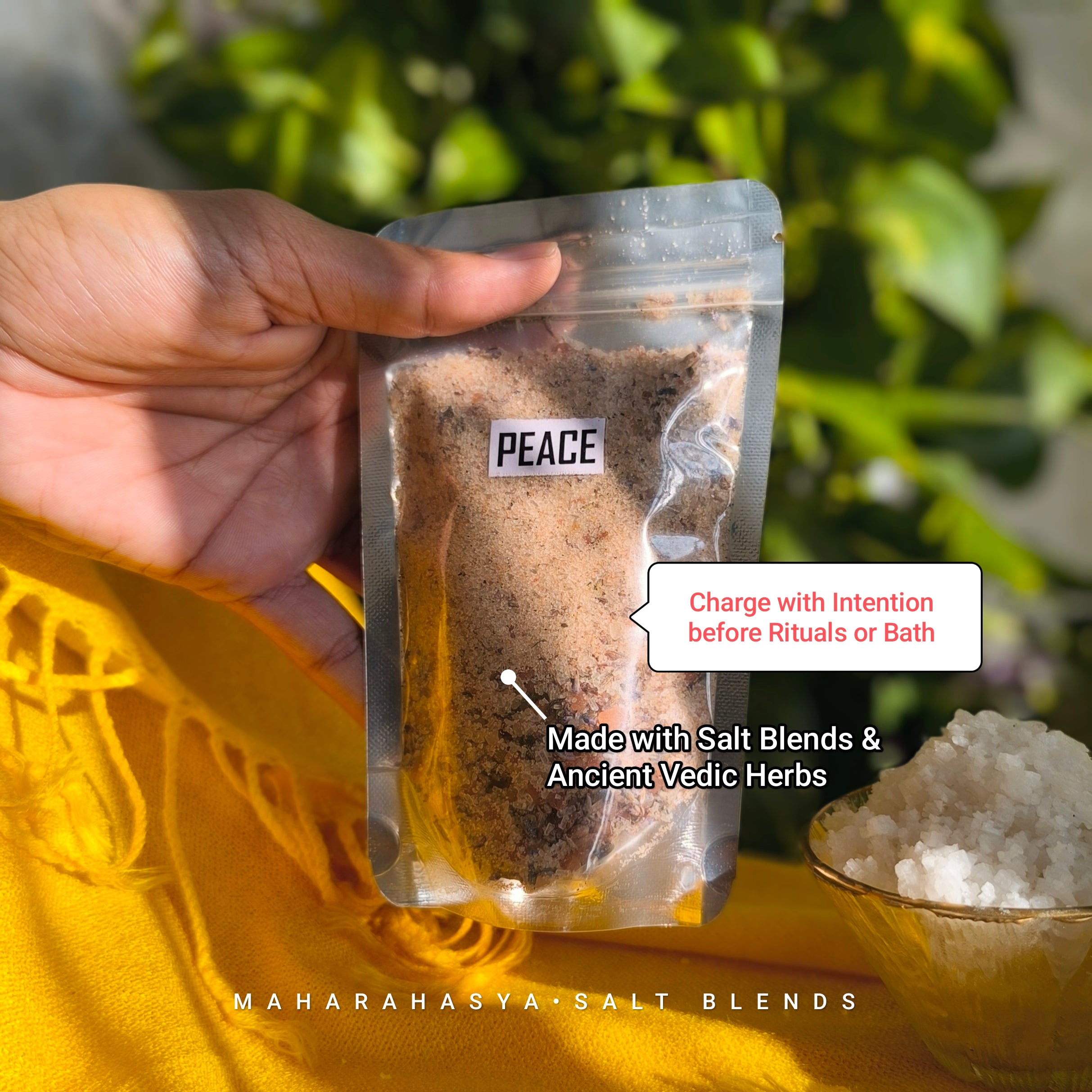 Peace Ritual Salt – Emotional Balance & Calm Energy