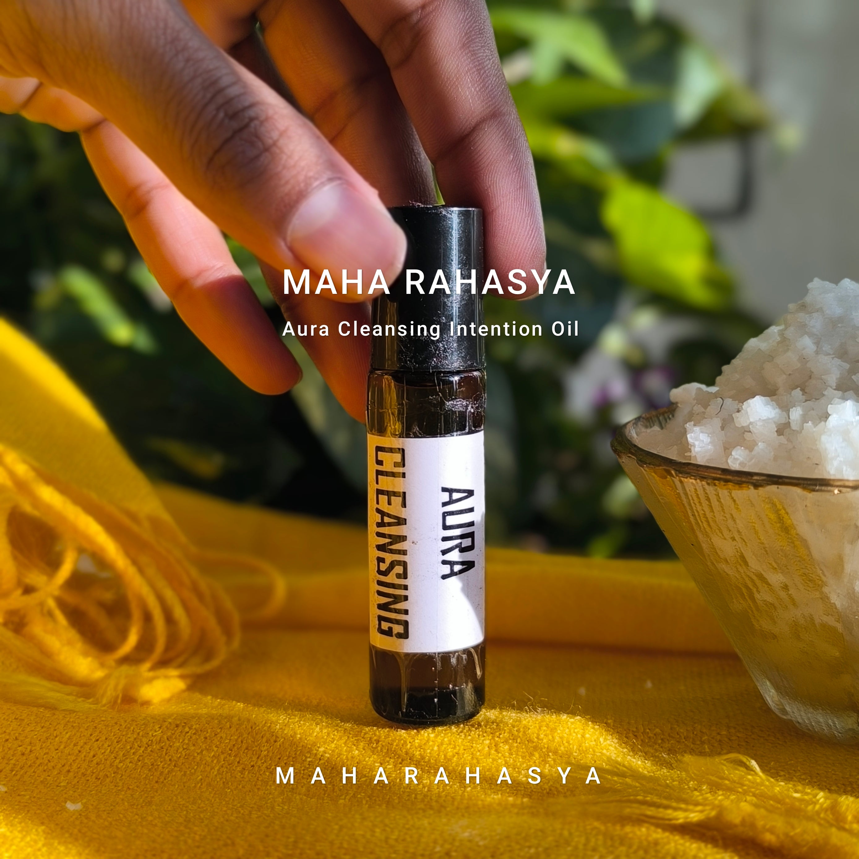 AURA CLEANSING OIL – Energetic Purification & Protection (10 ml Roll-On)